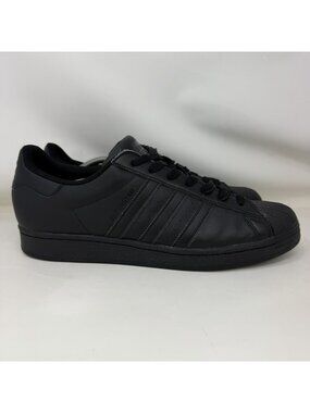 Adidas Superstar Shell Toe Athletic Shoes Triple Black Men's Size 12
